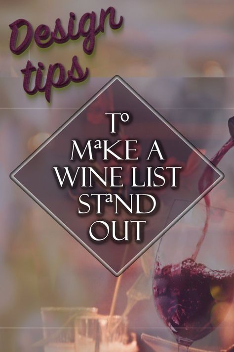 We've got design tips to make your Menu or Wine list Stand out. Whether you're a restaurant owner or an event planner, you likely know the importance of a good menu... Continue reading Design Tips to Make a Wine Menu Stand Out at PaperPapers Blog. Menu Stand, Restaurant Owner, Business Articles, Toned Paper, Vintage Wine, Wine Pairing, Wine List, Fine Wine, Menu Restaurant