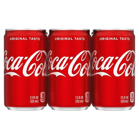 Price:$5.99! Coca-Cola Soda 3 for $9.98 Soda Labels, Coca Cola Mini, Coca Cola Brands, Diet Pepsi, Coca Cola Can, Caffeine Content, Coke Cola, Coke Cans, Pepsi Cola