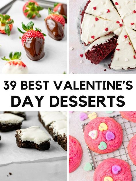 39 Best Valentine's Day Desserts - Ginger Snaps Baking Affairs Chocolate Raspberry Brownies, Chocolate Ganache Glaze, Oreo Cheesecake Bars, Mini Strawberry Cheesecake, Chocolate Covered Strawberry Cake, Strawberry Cinnamon Rolls, Chocolate Strawberry Cheesecake, Strawberry Cream Cheese Frosting, No Bake Oreo Cheesecake