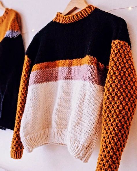 https://www.etsy.com/es/listing/1758993480/sweater-basico-pequeno-talle-m-para?ref=listings_manager_grid Multicolored Sweater, Oversize Pullover, Handmade Sweater, Knitted Wit, Sweater Knitting Patterns, Sweater Design, Knitting Inspiration, Crochet Yarn, Sweater Weather