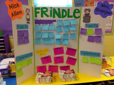 Frindle story boards helps students predict, distinguish facts from opinions, and provides definitions of vocabulary words. Frindle Activities Fun, Frindle Activities, Frindle Novel Study, 3rd Grade Books, Reading Boards, 5th Grade Ela, Reading Help, Ela Teacher, 5th Grade Reading