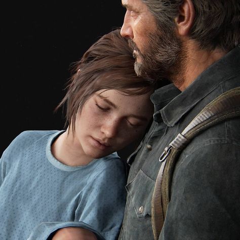 #ellie #thelastofus #joel Last Of Us Characters, The Last Of Us Characters, Ellie And Joel, Hug Gif, Joel And Ellie, The Last Of Us2, Alien Aesthetic, Architecture Sketchbook, Action Adventure Game