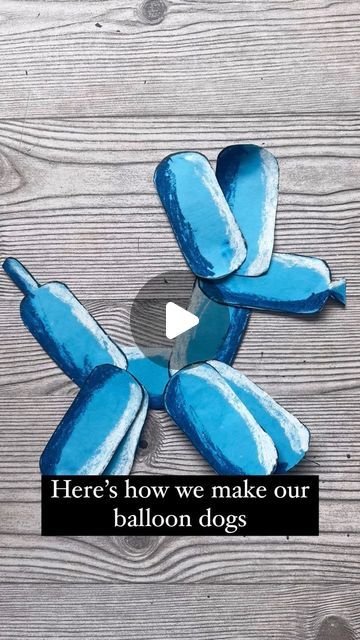 Meagan Carloss on Instagram: "This lesson is SO fun and has a super high success rate! 🎈🐶Students learn about Jeff Koons, then create a balloon dog inspired by his artwork. This can be done in one day, or layered with a background. We use 9x12 construction paper and oil pastels-but crayon works too. To help students fit all 10 pieces on their page, I created tracers. I also made a template that you can print directly onto construction paper or colored card stock to save time or to use with younger grades. Comment BALLOON and I’ll send you the link!" Jeff Koons Balloon Dog Art Lesson, Jeff Koons Dog, Jeff Koons Art, Kids Art Space, Kindergarten Art Lessons, Jeff Koons, Kindergarten Art, Balloon Dog, Dogs And Kids