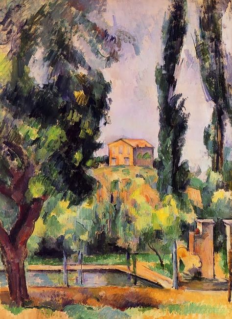 ART & ARTISTS: Paul Cézanne - part 8 Paul Cezanne Paintings, Cezanne Art, Istoria Artei, Hieronymus Bosch, Rene Magritte, Paul Cezanne, Paul Gauguin, Post Impressionism, Aix En Provence