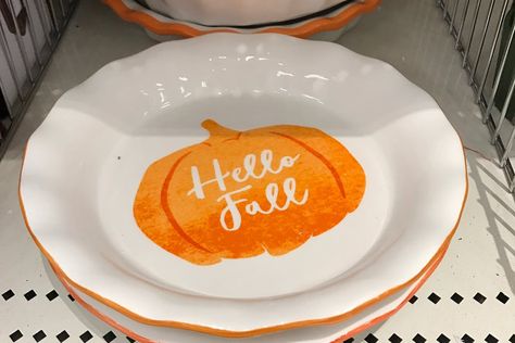 Target New Fall Decorations - Dollar Playground Buys | Kitchn Pie Ceramic, Baking Pie, Target Home Decor, Outdoor Gifts, Fall Items, Home Remodel, No Bake Pies, Fall Baking, Pie Plate