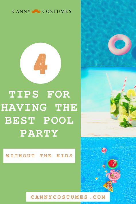 Pool Party Ideas For Adults, Adult Pool Party, Costume Party Themes, Epic Pools, Pool Party Adults, Pool Party Ideas, Party Ideas For Adults, Birthday Summer, College Parties