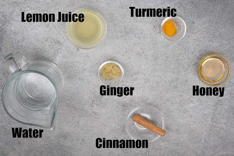 Easy Herbal Turmeric Ginger Tea Recipe + Video Turmeric And Ginger Tea, Ginger Tumeric Tea, Tumeric Tea Recipe, Ginger Cinnamon Tea, Ginger Turmeric Tea, Recipe With Ginger, Ginger Root Tea, Fat Flush Drink, Ginger Lemon Tea