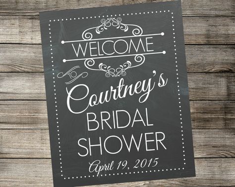 Popular items for vintage chalkboard on Etsy Bridal Shower Chalkboard Sign, Shower Chalkboard Sign, Bride Shower Ideas, Welcome Bridal Shower Sign, Bridal Shower Chalkboard, Chalkboard Welcome Sign, Wedding Shower Gift Ideas, Chalkboard Welcome, Baby Shower Chalkboard