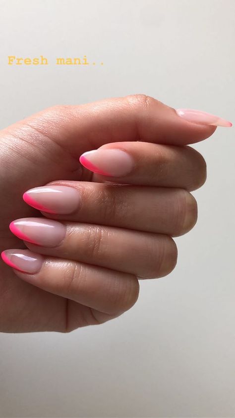 Pink Manicure, Nail Art Wedding, Oval Nails, Dream Nails, Cute Acrylic Nails, French Manicure, Perfect Nails, Wedding Nails, Trendy Nails