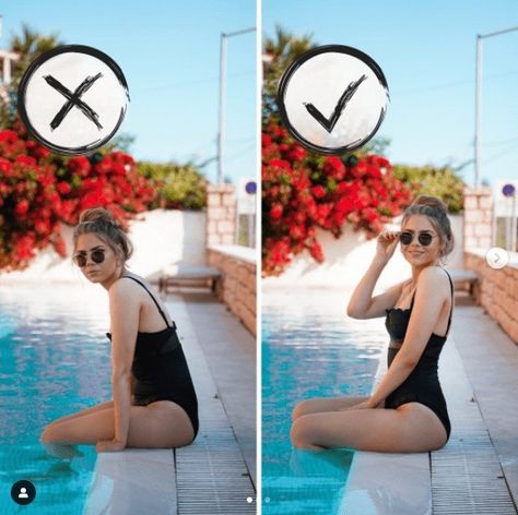 Pool Photography, Summer Picture Poses, Pose Fotografi, 사진 촬영 포즈, Beach Photography Poses, Photography Posing Guide, Foto Tips, Photography Basics, Stylish Photo Pose