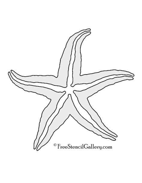 Starfish Stencil, Beach Shutters, Starfish Template, Patterns Nature, Free Mosaic Patterns, Stencils Printables Templates, Fish Stencil, Tall Pumpkin, Stencil Patterns Templates