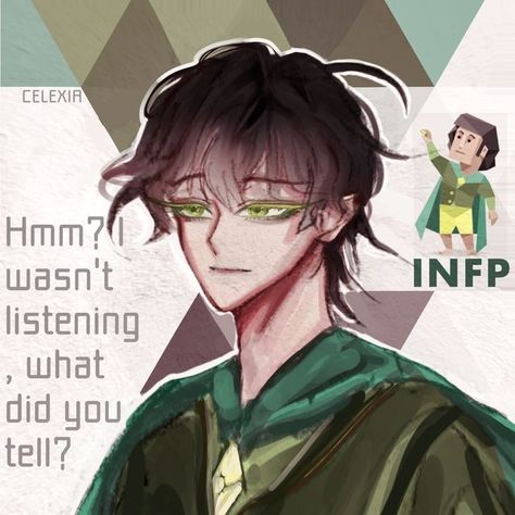 Mtbi Personalities, Infp Male, Infp Vibes, Anime Mbti, Infp Enfj, Infp T Personality, Type 4 Enneagram, Mbti Infp, Infp Personality Type