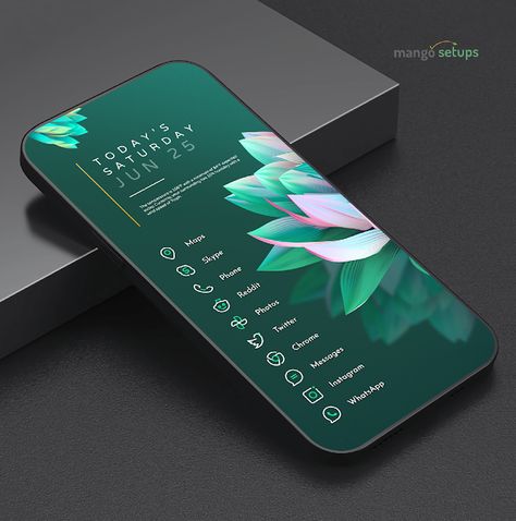 Niagara Launcher Wallpaper Aesthetic, Niagara Launcher Wallpaper, Iphone Theme Wallpaper, Launcher Wallpaper, Niagara Launcher, Launcher Android, Flower Widget, Theme Launcher, Best Theme For Android