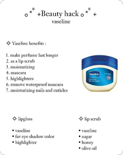 How To Make Vaseline, Selfcare Habits, Lip Routine, Waterproof Mascara Remover, Skin Care Routine Order, Lipgloss Lips, Diy Skin Care Recipes, Beauty Routine Tips, Basic Skin Care Routine