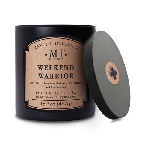 PRICES MAY VARY. Candle for Men: This scented jar candle is designed for the authentic man. Our Classic Plus Collection features a matte finish black jar, black lid, 2 cotton wicks and brown craft paper label. Inspired by spaces and moments in time, perfect for home, office, or gifting, enhancing any setting with masculine fragrances that embody elegance and style. Long Lasting Aroma: Top Notes: Bergamot Leaf, Lemon Mist, Wild Mint; Middle Notes: Mountain Juniper, Forest Morels, Clove Bud, Woodl Manly Candles, Candles For Men, Patchouli Incense, Relaxing Candle, Wild Mint, Hinoki Wood, Relaxing Candles, Clove Bud, Masculine Fragrance