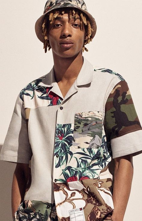 Mens Outfits Aesthetic, Skate Style, Sport Chic, Fashion Weeks, Sport Man, Mens Fashion Trends, Camo Print, Zara United States, Sport Girl