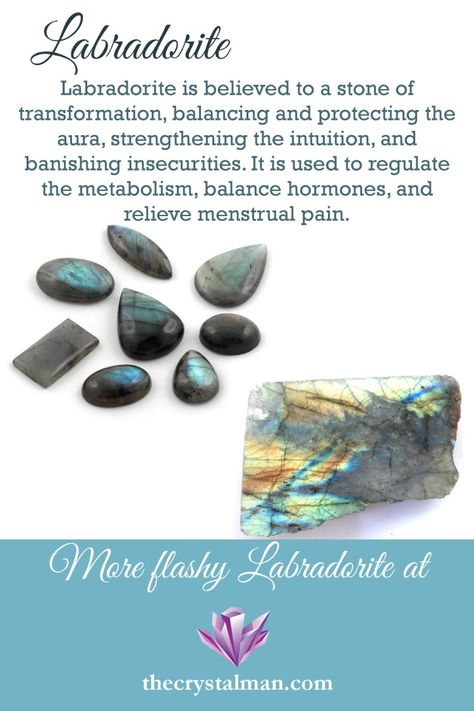 One of our most popular stones, Labradorite flashes with rainbow colours when held in the light. It is believed to be a stone of transformation, protection, intuition, and confidence. Check some out today! Laborite Stone Meaning, Laboradite Stone Meaning, Labradorite Meaning, Animals Quotes, Travel Tattoos, Wholesale Crystals, Crystal Power, Crystal Guide, Crystals Healing Properties