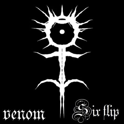 GHOSTEMANE-VENOM (SIX Flip) by SIXCLXVDS Ghostmane Symbol, Black Mage, Simplistic Tattoos, Grunge Aesthetic, Tattoo Style, Dark Art, Ariel, Tattoos For Guys, Art Tattoo