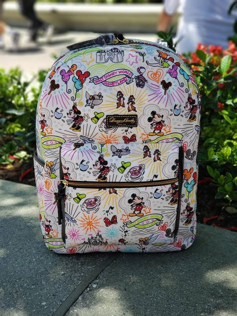 New Disney Sketch Backpack From Dooney & Bourke Mickey Mouse Purse, Dooney And Bourke Disney, Disney Dooney, Disney Lifestyle, Cute Mini Backpacks, Disney Purse, Disney Handbags, Disney Bag, Disney Sketches