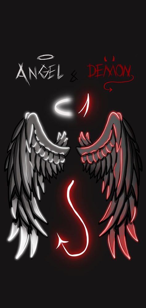 Angel Black And White Aesthetic, Demon And Angel Love Aesthetic, Angel And Devil Wallpaper, Devil Wallpaper Aesthetic, Devil Aesthetic Wallpaper, Demonic Pictures, Angel Devil Aesthetic, Angel And Devil Aesthetic, Wallpapers Fire