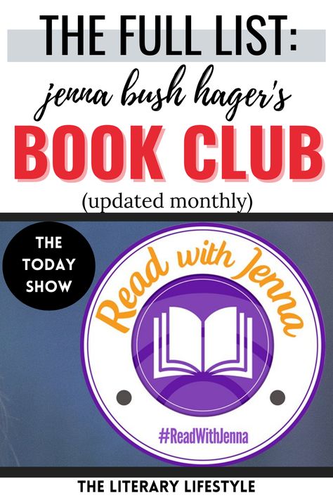 This is the complete Jenna Bush Hager's book club list, with short summaries and some personal thoughts about the books from my favorite celebrity book club. Get The Dutch House, Dear Edward, A Woman Is No Man and more of her Book of the Month picks featured on The Today Show's book club here. Click to read the list. Dear Edward, The Dutch House, Book Club Suggestions, Book Club List, Best Book Club Books, Celebrity Books, Book Club Reads, Jenna Bush Hager, Jenna Bush