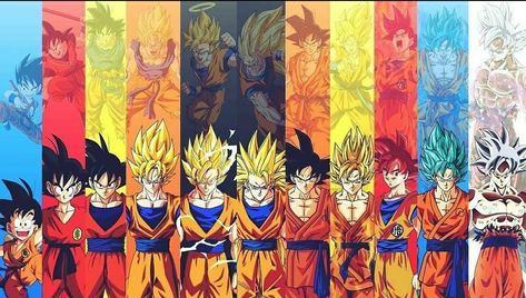 Goku Evolution, Goku 4, Pencil Case Design, Saga Dragon Ball, Princesa Tiana, Ben 10 Alien Force, Dragon Ball Art Goku, Marvel Comics Wallpaper, Tumbler Cups Diy