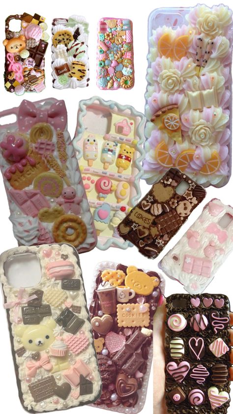 Decoden Ideas, Decoden Diy, Decoden Phone Case, Phone Charm, Bits And Bobs, Tech Accessories, Mood Board, Gift Box, Craft Projects