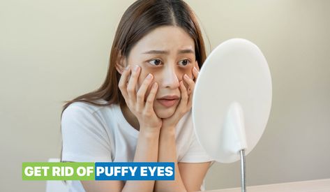 Sometimes, when crying leads to tears beyond a certain level, it might become evident on your face due to puffy or red eyes. These puffy eyes are an easy giveaway that you cried profusely. #healthcare #health #healthyactive Puffy Eyelids, Puffy Eyes, Red Eyes, Health Care, Health, Red, Beauty