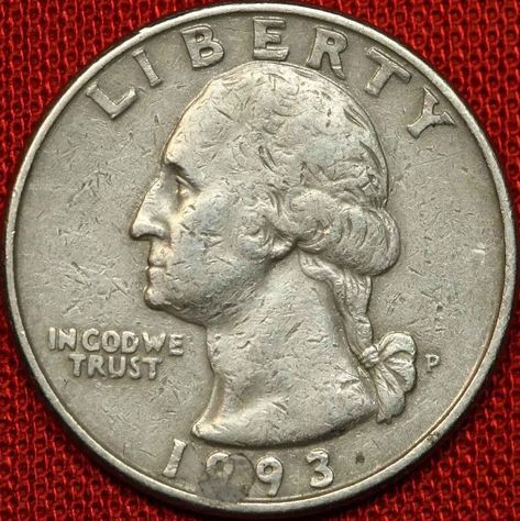 Find out if there are any 1993 silver quarters, whether the 1993 quarter is rare or common, and how much all types of 1993 quarters are worth today. Plus a list of rare 1993 error quarters you should be looking for! Error Coins Worth Money List, Coins Worth Money List, Year In Quarters, Valuable Quarters, Quarters Worth Money List, Rare Quarters Worth Money, Quarters Worth Money, Rare 50p Coins Value, State Quarters Worth Money