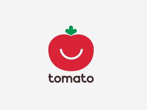 Tomato by Thet Paing Htwe on Dribbble Tomato Logo, Planet Logo, Fruit Logo, Logo Sketches, Kids Logo Design, Farm Logo, Logo Design Ideas, Education Logo, Design Rules