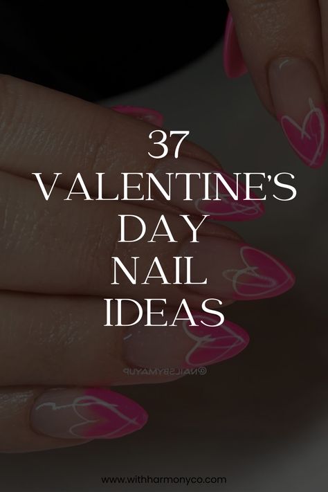 35 pretty and chic Valentine's nail ideas to try. We have rounded up lots of Valentine's Day nail ideas. From pink and red nails, to nails with heart designs we have you covered! Red nails, pink nails, heart nails, valentines day nails, Febuary nails, valentines day nails acrylic #nailideas #valentine'sdaynails Valentines Nails Round Tip, Valentine Nail Captions, Luminary Nails Valentines, February Nails Ideas Valentines Day Pink Hearts, Valentines Nails 2024 Almond, Classy Valentines Nails Pink, Nail Dipping Powder Designs Valentines, Fun Valentines Nails Pink, Feb Nails Valentines Day Pink