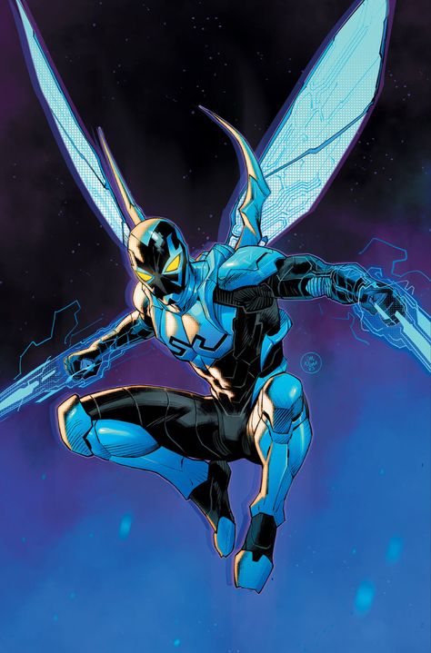 #dc #dccomics #bluebeetle Vigilante Outfit, Art Dc Comics, Jaime Reyes, Dan Mora, Beetle Art, Comic Inspiration, Dc Comics Heroes, Univers Dc, Dc Icons