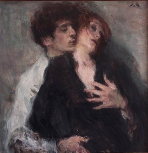 Ron Hicks, 1965 ~ Impressionist painter | Tutt'Art@ | Pittura ... Romance Arte, Ron Hicks, Art Romantique, Art Amour, Istoria Artei, Romantic Paintings, Art Of Love, Romance Art, Art Classique