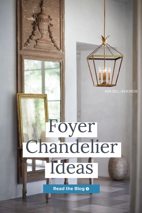 Read our list of foyer chandelier ideas✨ to get inspired to complete your entryway design and impress your guests every time they enter your home! 🏡