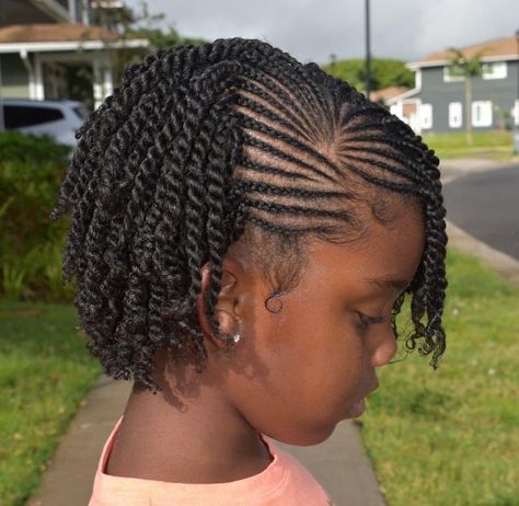 Conrow Styles For Girls Natural Hair, Classic Braids, Short Hair Twist Styles, Cornrows Natural Hair, Kinky Twists Hairstyles, Flat Twist Hairstyles, Natural Twist, Cute Natural Hairstyles, Natural Hair Bun Styles