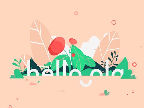 Spring Animation, Spring Web, Motion Illustration, Web Animation, Marketing Graphics, Animation Explainer Video, 3d Motion, Graphics Animation, Easter Flowers