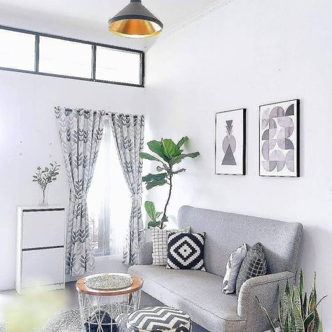 [New] The 10 Best Home Decor (with Pictures) -  Simple elegan Inspirasi Ruang Tamu Modern Minimalis dengan Gorden Cantik Minimalis Fb : desain rumah modern #homedesign #minimalis #homedecor #homedesign #rumahminimalis #desainruangtamu #gordenminimalis #shabbychic #decor #rumahidaman #rumahkecil #inspirasirumahmungil Minimalist Curtains, Minimalist Window, Dream Interior, Easy Diy Room Decor, Living Room Sofa Design, Decor Home Living Room, Living Room Decor Apartment, Minimalist Home, Wall Decor Living Room