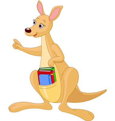 Kangaroo Preschool Illustration, Kangaroo Clipart, Cartoon Kangaroo, Kangaroo Illustration, Baby Giraffes, Education Clipart, Cartoon Expression, Kids Illustration, Royalty Free Clipart