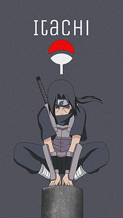 Itachi Akatsuki, Naruto Painting, Itachi Mangekyou Sharingan, Naruto Uzumaki Hokage, Itachi Uchiha Art, Naruto Minato, Manga Naruto, Anime Ninja, Naruto Drawings