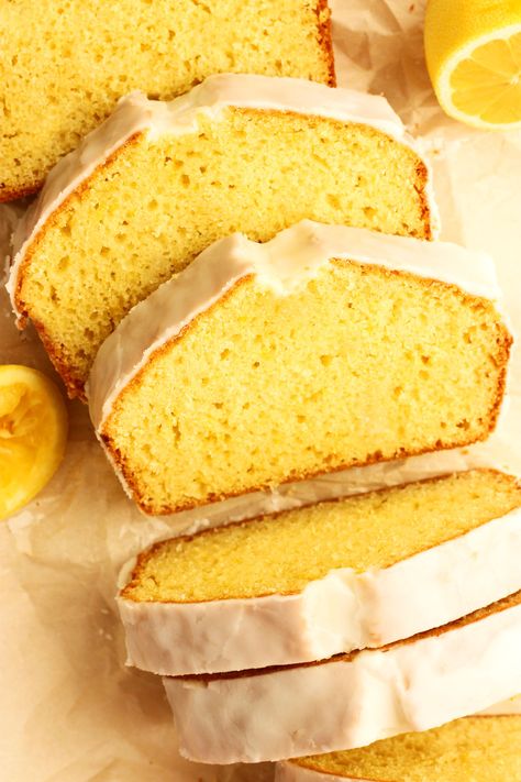 Copycat Starbucks Lemon Loaf, Sour Cream Substitute, Lemon Loaf Recipe, Starbucks Lemon Loaf, Pineapple Bread, Starbucks Lemon, Christmas Brunch Recipes, Lemon Olive Oil Cake, Lemon Loaf Cake