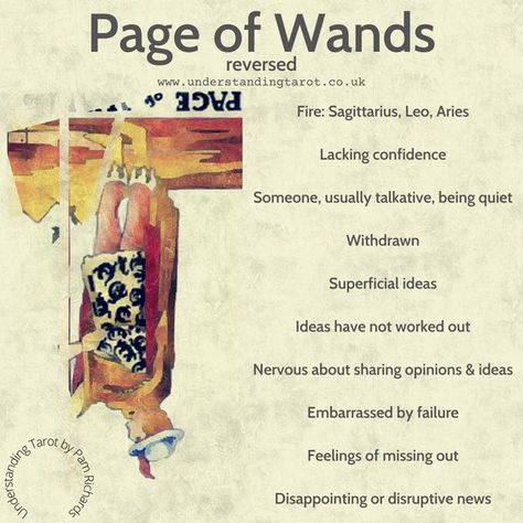 Elemental Transcendence: Transcending with Elemental Energy towards Your Future| #tarot #psychic #love #tarotcards #magic #tarotreadersofinstagram #tarotreader #tarotreading Page Of Wands Tarot Meaning Reversed, Page Of Wands Tarot Meaning, Page Of Wands Reversed, Tarot Explained, Understanding Tarot, Tarot Artwork, Tarot Wands, Tarot Suits, Palmistry Reading