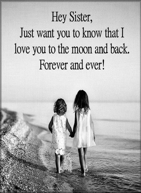 Sister Love Images, Sister Birthday Quotes Funny, Meaningful Sister Quotes, Cute Sister Quotes, Sister Bond Quotes, Hey Sister, I Love You Sister, Little Sister Quotes, Big Sister Quotes