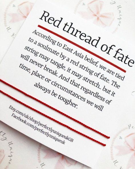 Stocking Stuffers For Wife, Red Thread Of Fate, Thread Of Fate, String Of Fate, Red String Of Fate, Kabbalah Bracelet, String Theory, Soul Connection, Christmas Gifts For Husband