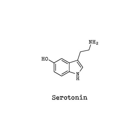 Love Chemical Tattoo, Happy Chemical Tattoo, Dopamine And Serotonin Tattoo Ideas, Hormone Tattoo, Serotonin Symbol, Serotonin Aesthetic, Oxytocin Tattoo, Chemical Structure Tattoo, Serotonin Molecule Tattoo