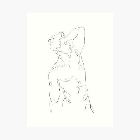 Man Figure Drawing, Male Line Art, Man Line Art, Male Illustration, Body Forms, Drawing Minimalist, Back Tattoos For Guys, Male Torso, One Line Drawing