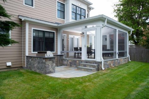 Best Ways to Utilize Your Screen Porch Year-Round in Bethesda, Maryland Outdoor Screen Room, Porch Kits, Porch Design Ideas, Screened Porch Designs, House Planning, Building A Porch, Outdoor Screens, Screen Porch, Screened In Patio