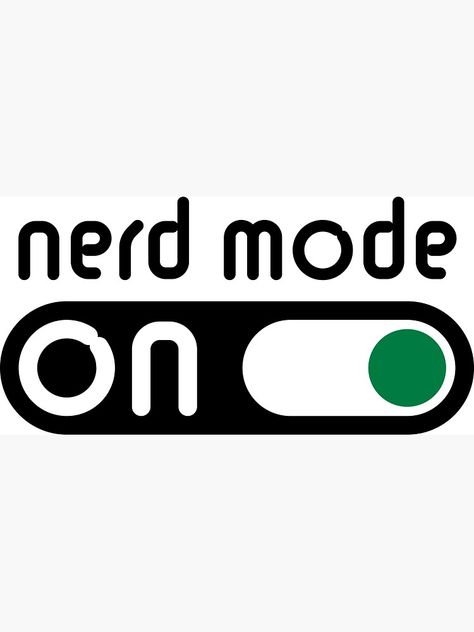 "Nerd Mode On (Geek / Computer Freak / POS)" Sticker by MrFaulbaum | Redbubble Eton Aesthetic, Curtis Core, Nerdy Aesthetic, Geek Aesthetic, Chic Quotes, Nerd Christmas, Nerdy Christmas, Geeky Chic, Nerd Aesthetic