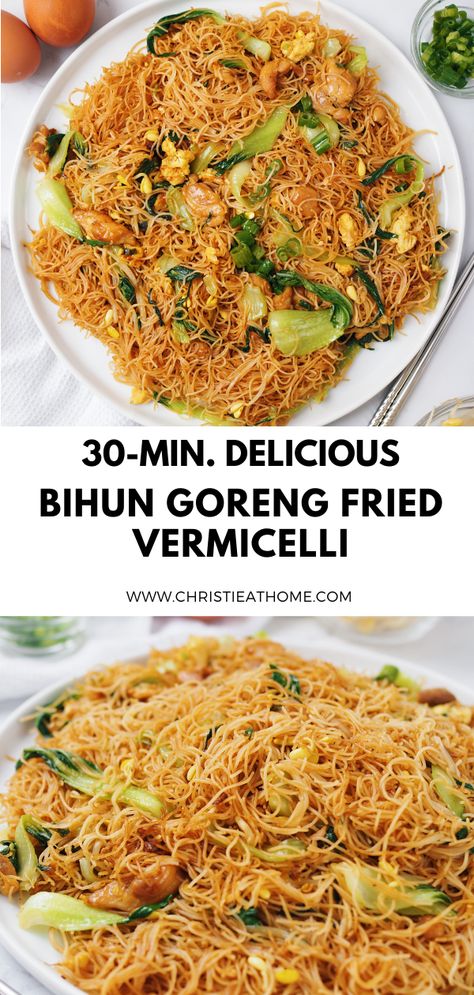 noodles, bihun goreng, indonesian noodles, indonesian food, recipe, vermicelli Chinese Vermicelli Noodles, Fried Rice Vermicelli Noodles, Vermicelli Mac And Cheese, Egg Fried Rice Noodles, Best Vermicelli Noodles Recipes, Vegetarian Vermicelli Recipes, Garlic Vermicelli Noodles, Angel Hair Vermicelli Rice Noodles, Vermecilli Noodles Recipes