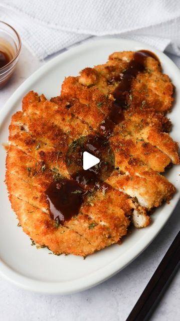 Christie Lai on Instagram: "Chicken Katsu 📝Visit christieathome.com for recipe with measurements & use the search tool 🔍 Deep fried crispy panko breaded chicken with a tender inside. A popular and beloved Japanese chicken dish that is very easy to make at home. By following my video or recipe, you’ll be able to make a delicious chicken katsu that is close to what is served at the restaurants. #recipe #recipeoftheday #recipes #recipeshare #easyrecipes #quickrecipes #newrecipe #asianeats #asiancooking #asianfoodlover #asianfoodie #asianfoodporn #asianfood #Asianfoods #asianrecipes #asianrecipes #asiancuisine #asiancooking #asianfoodrecipes #japanesecooking #japanesefoods #japanesefoodporn #japanesecuisine #japaneserecipe #japanesefood #japanesefoodie #chicken #katsu #chickenkatsu #chicken Panko Breaded Chicken, Bread Recipe Video, Japanese Chicken, Chicken Katsu, Chicken Recipies, Chinese Cooking Recipes, Chicken Dish, Japanese Cooking, Chinese Cooking