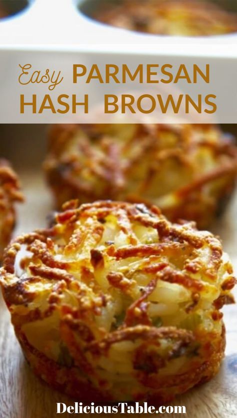 Baked Hashbrowns, Easy Brunch Recipes, Hashbrown Recipes, Muffin Tin Recipes, Hash Brown, Easy Brunch, Hash Browns, Muffin Tins, Breakfast Recipes Casserole